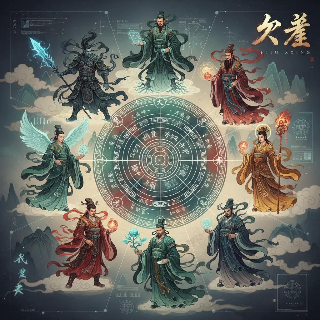 奇門遁甲 - 九星