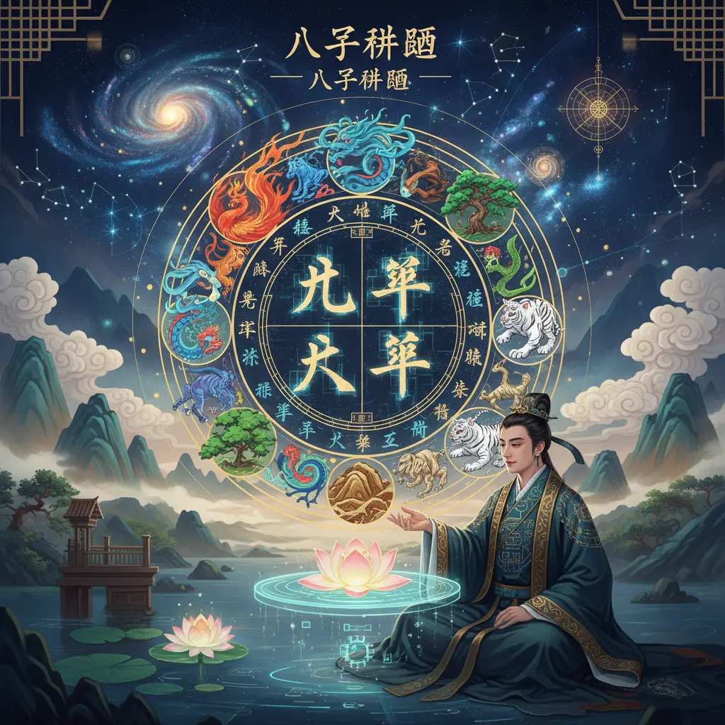 八字命理 - 八字排盤
