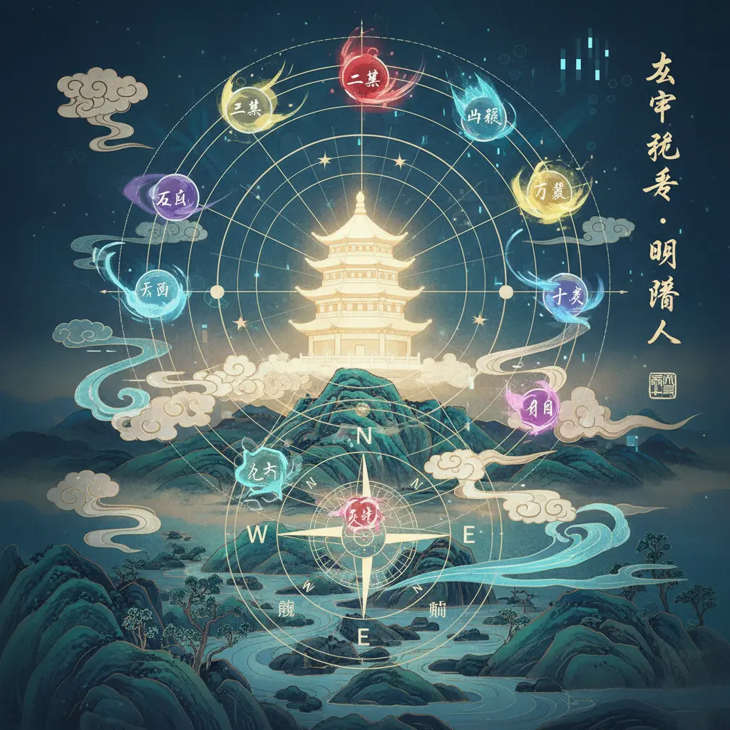 明燈山人 - 玄空飛星