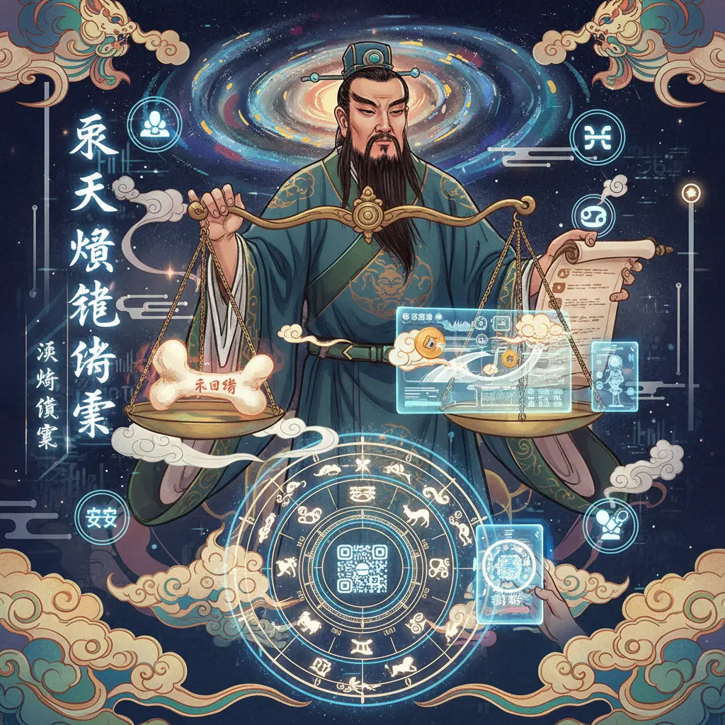 運勢預測 - 袁天罡稱骨
