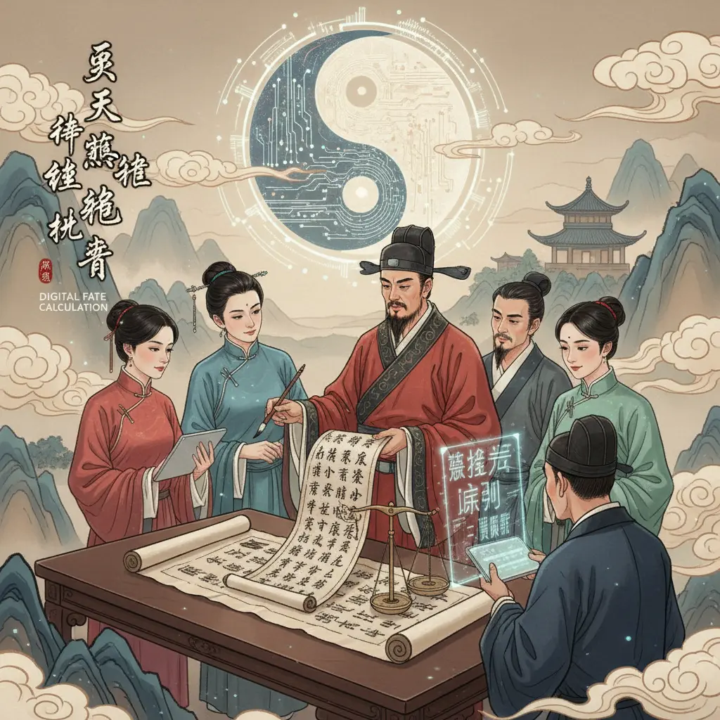 命理批算 - 袁天罡稱骨