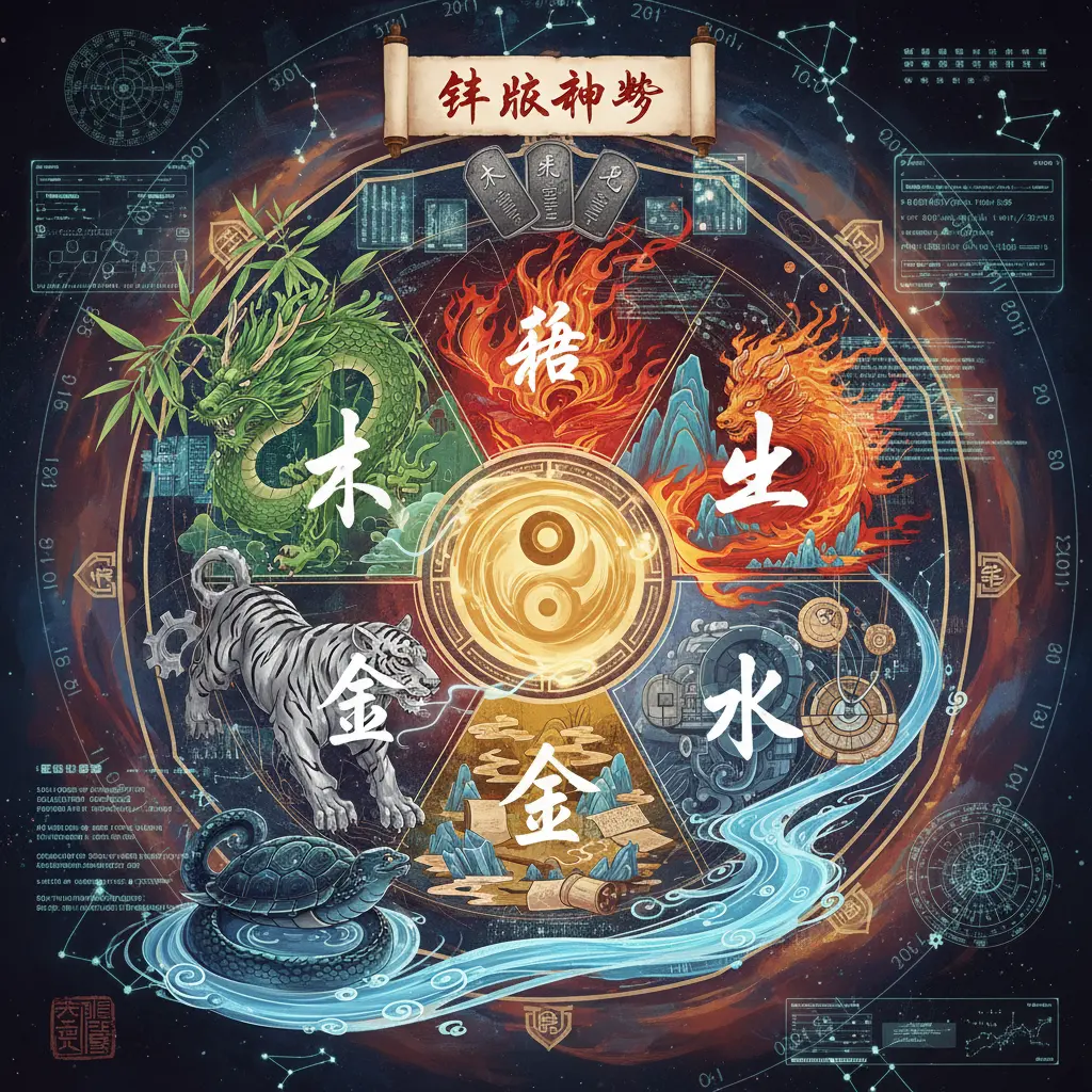 鐵版神數 - 五行