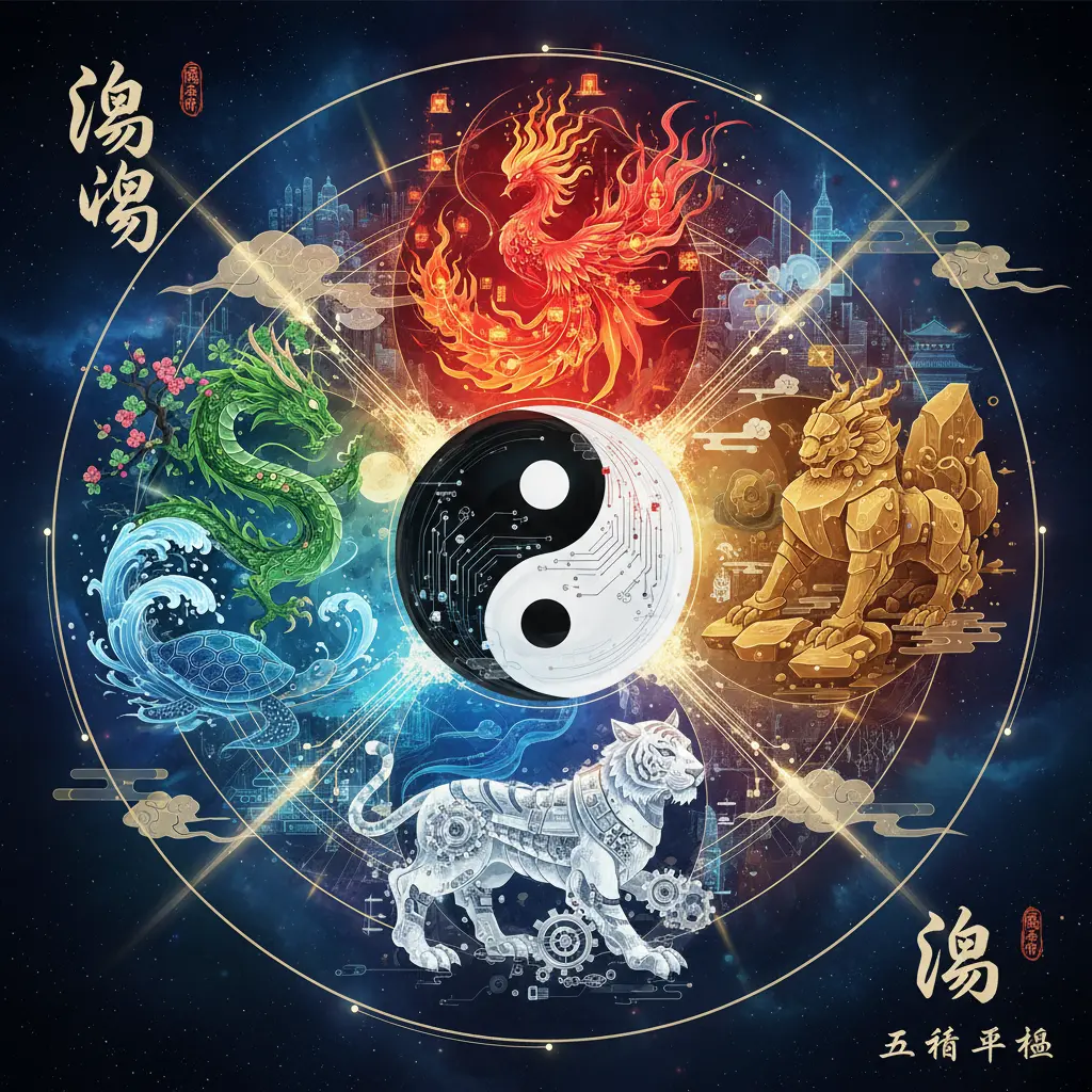 五行平衡 - 陰陽