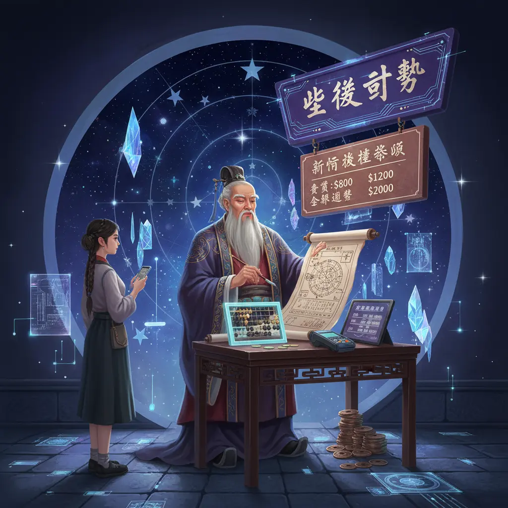 算命收費 - 紫微鬥數