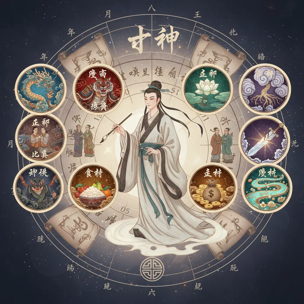 八字命理 - 十神