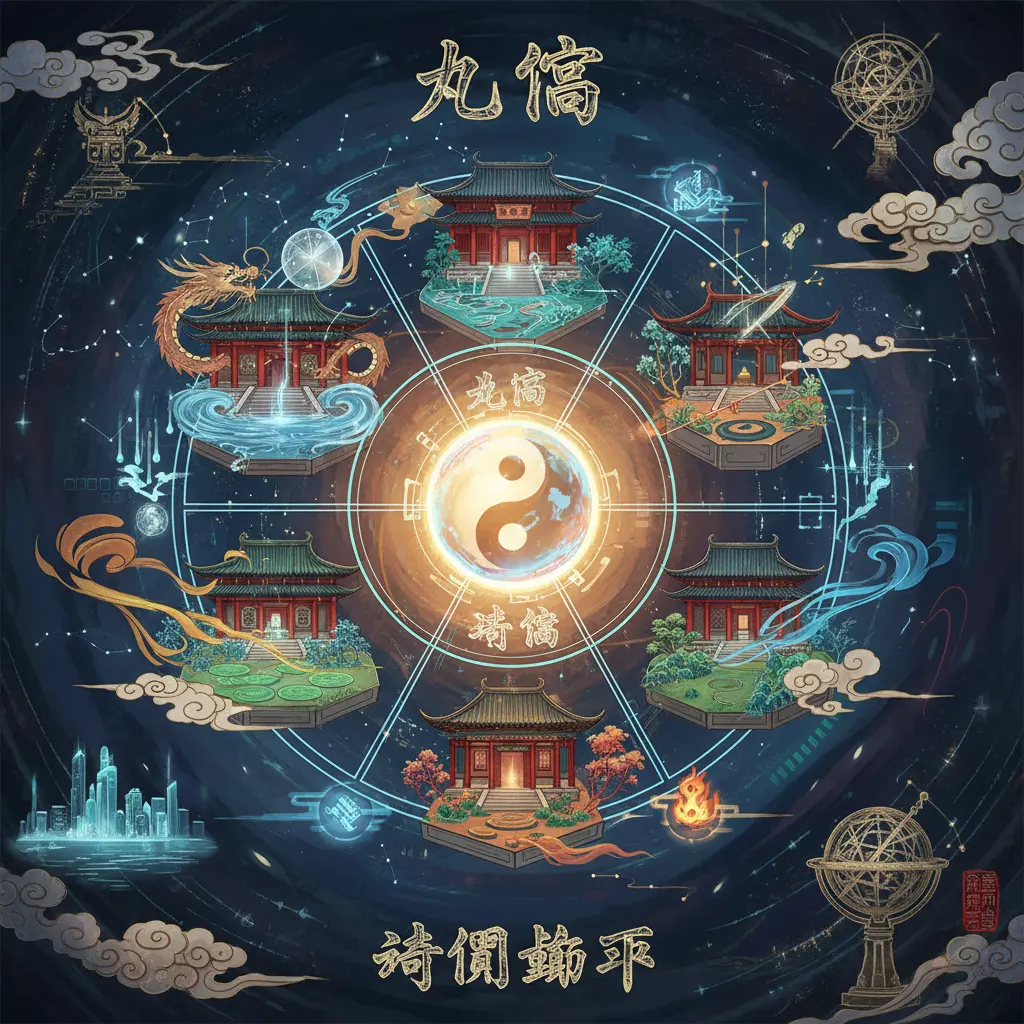 奇門遁甲 - 九宮