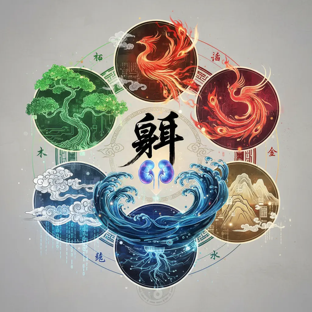 五行平衡 - 腎