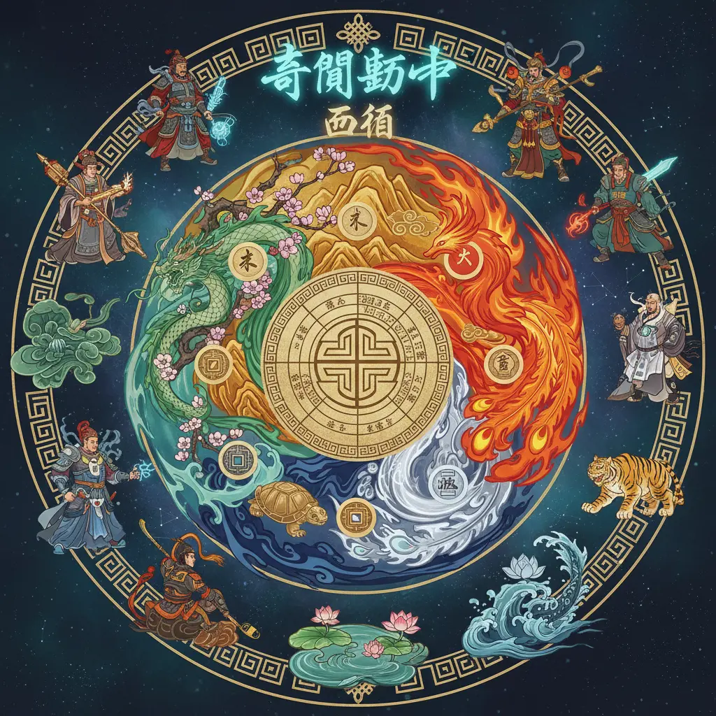奇門遁甲 - 五行