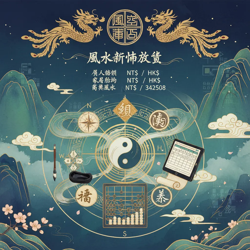 算命收費 - 風水