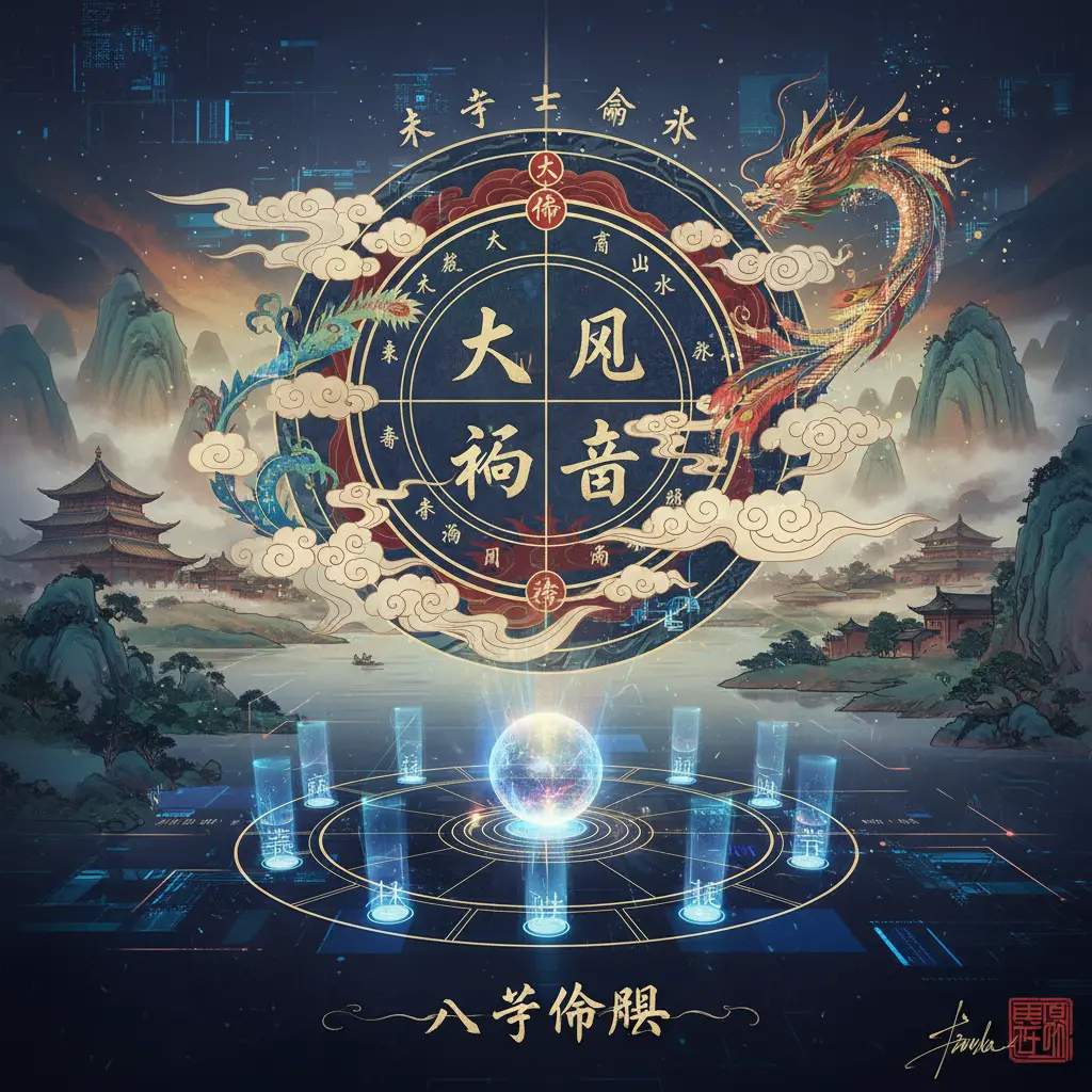 八字 - 八字命盤