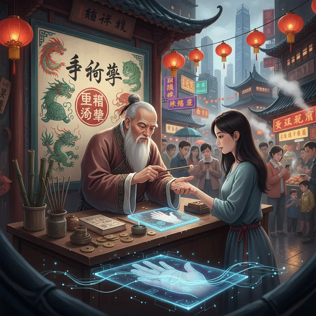 香港算命 - 手相學