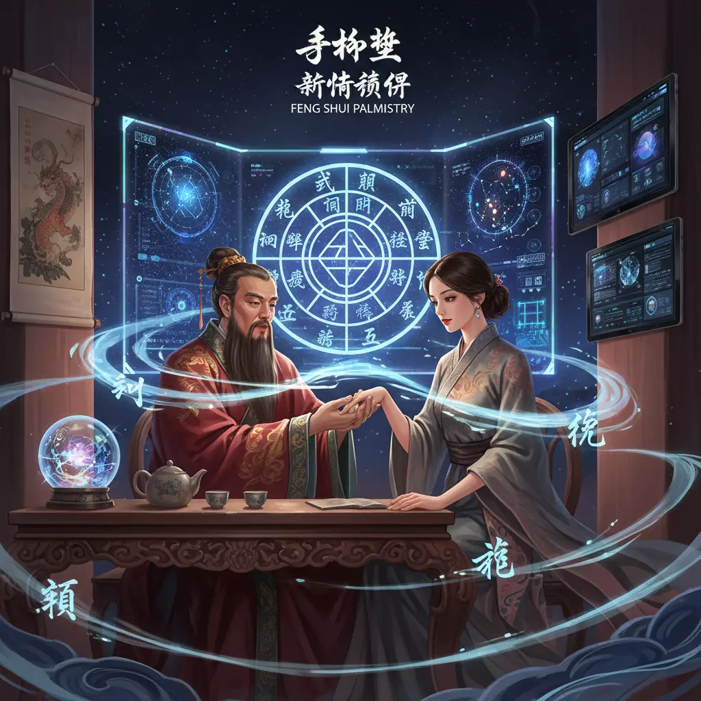 算命師傅 - 手相學