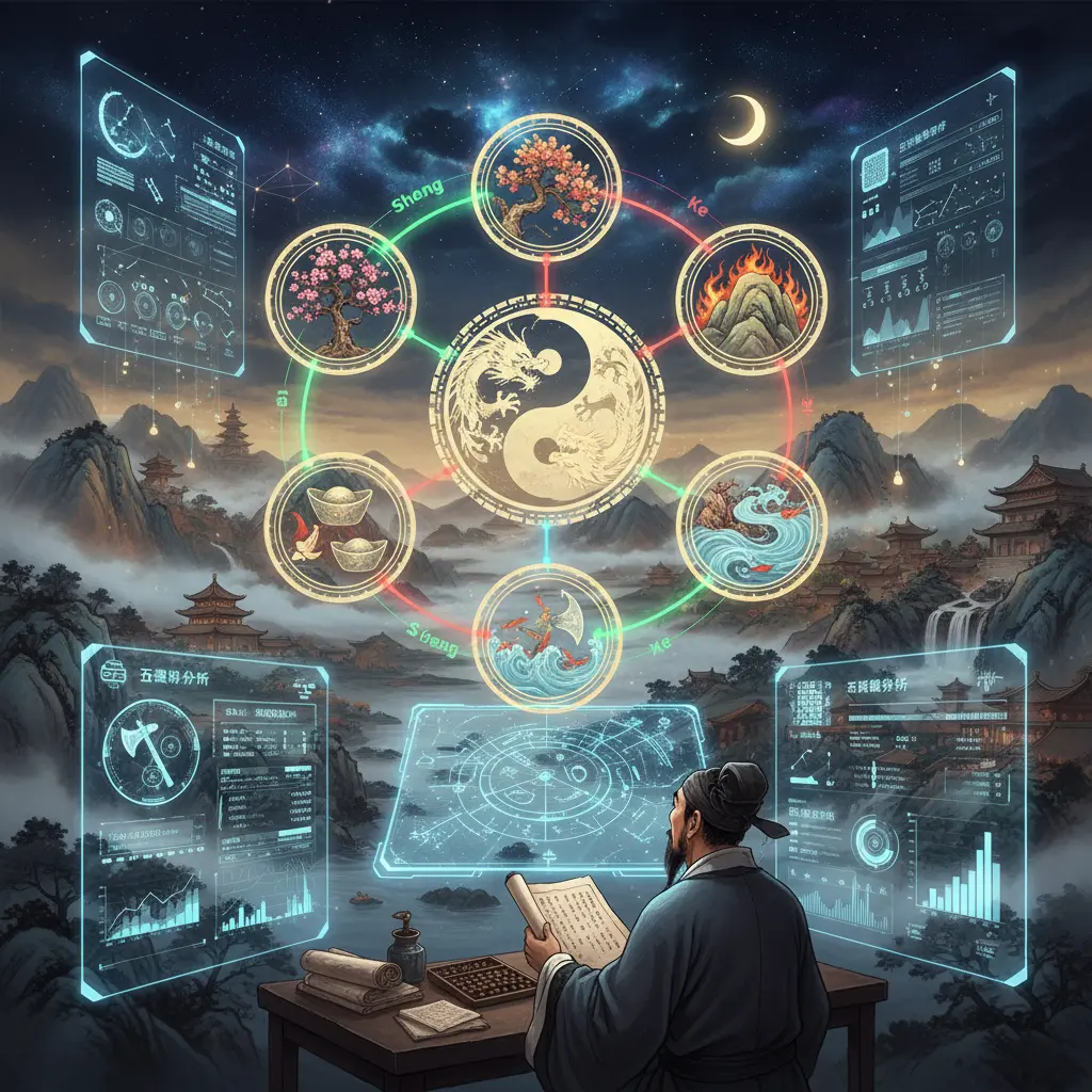 運勢預測 - 五行理論