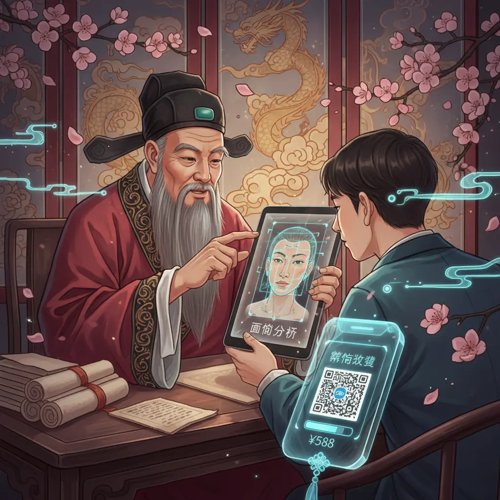 算命收費 - 面相學