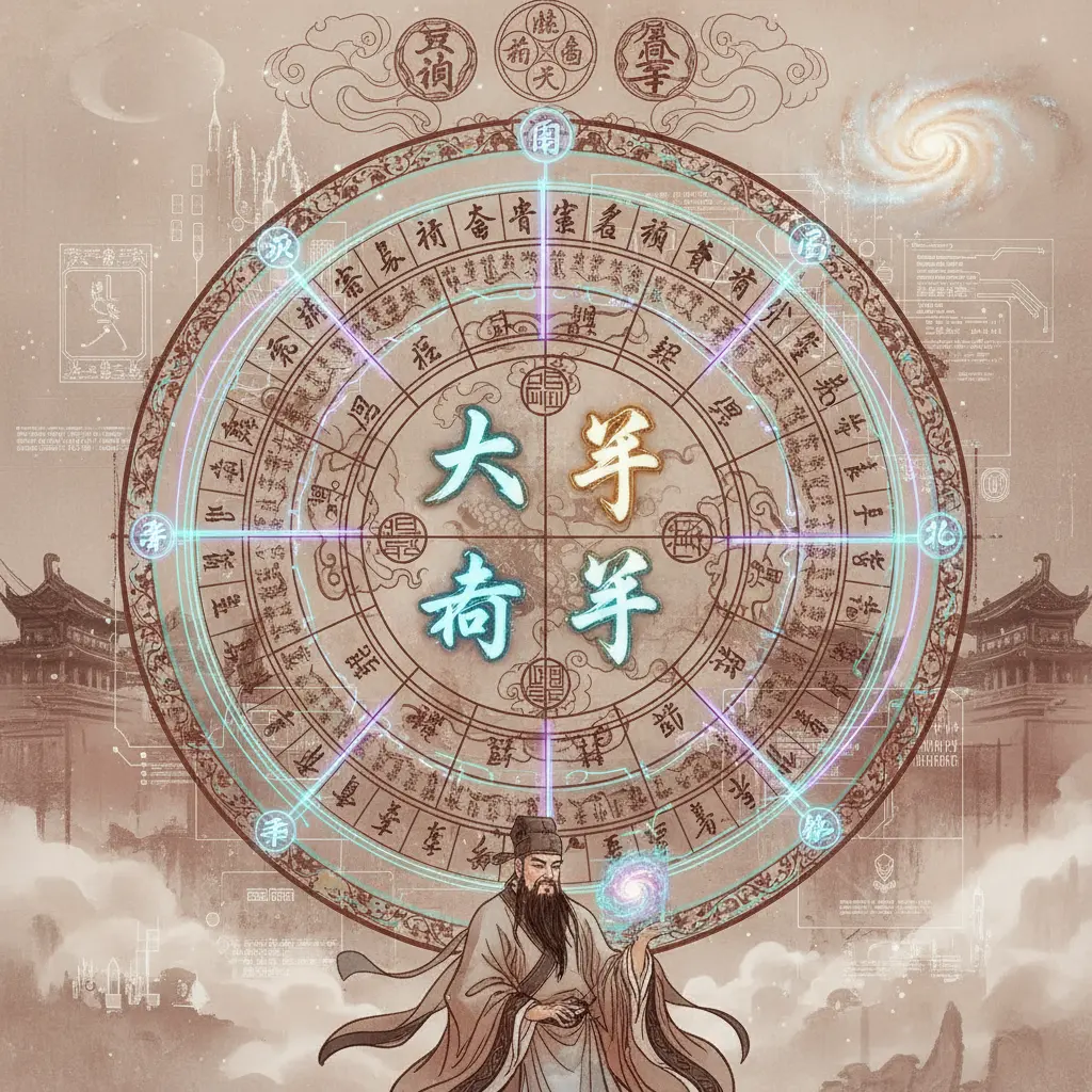 八字命理 - 命盤